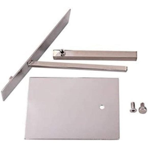 2 Pack -Gold Polished Stainless Steel Adjustable Shoe Display Stand - Picture 9 of 9